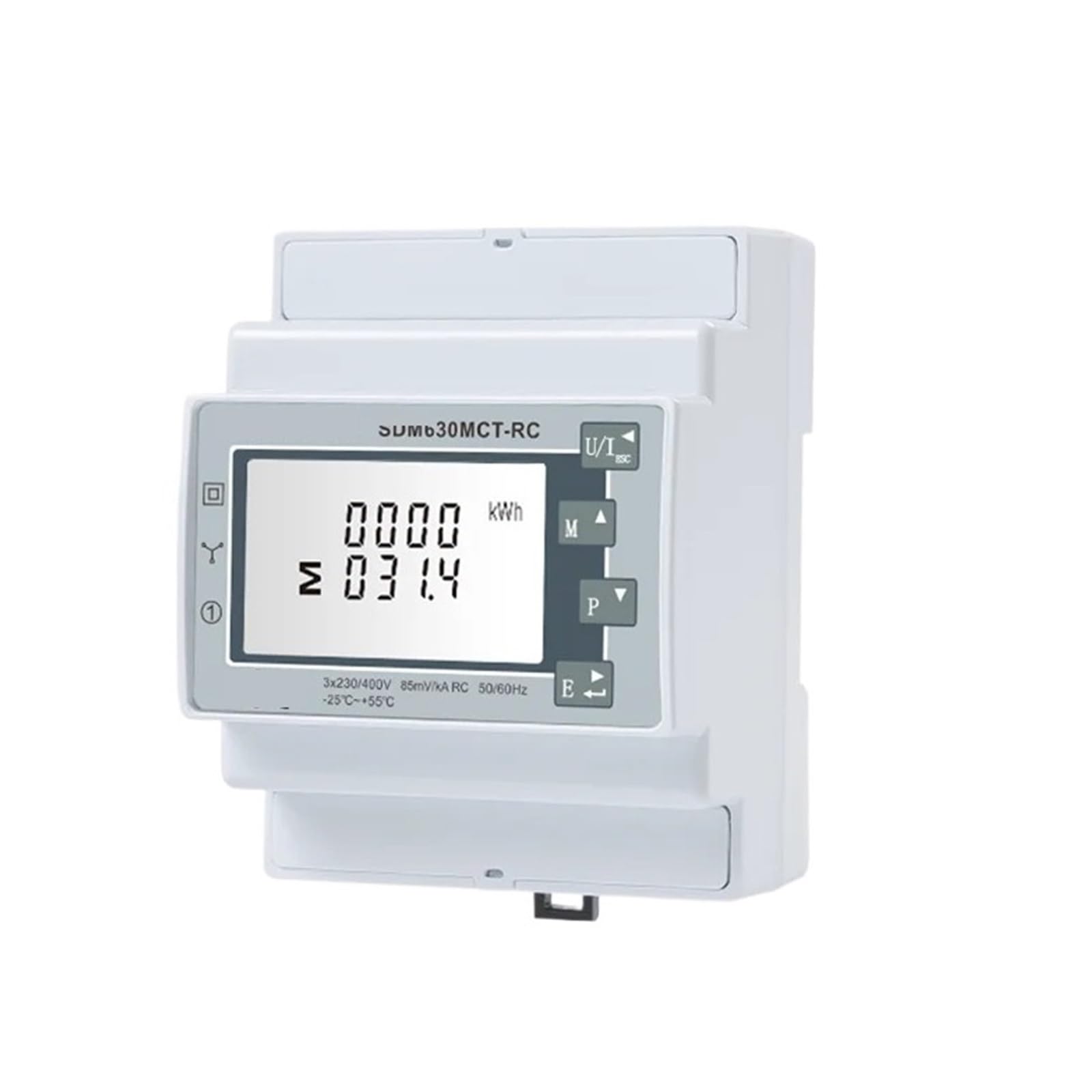 Industrieller Stromzähler SDM630MCT-RC + 3 Stück RC60/100/150 Dreiphasendraht Rogowski-Spule(SDM630MCTRC3pcsRC60)