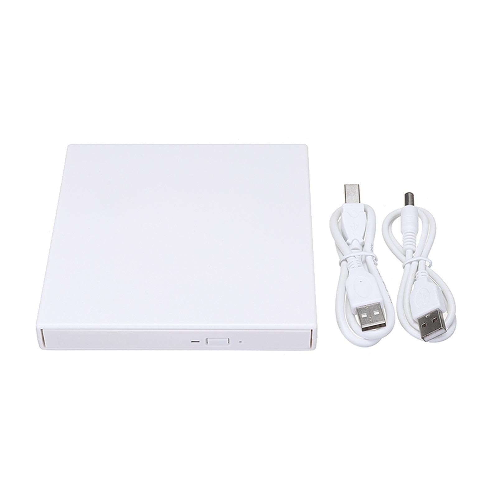3 Pezzi Dvd Rom unità Ottica Esterna USB 2.0 CD-RW Lettore Brander Lettore Sottile registratore registratore for Computer Portatile per Viaggi, attività all'aperto, Famiglia