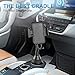 VABSCE Upgraded Cup Holder Phone Mount Universal Adjustable Gooseneck Cup Holder Cradle Car Mount