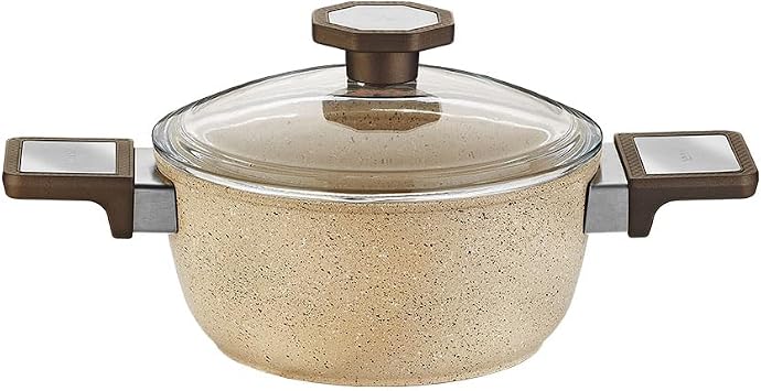 Aryıldız Vortex Capuucino 7 Piece Cookware Set