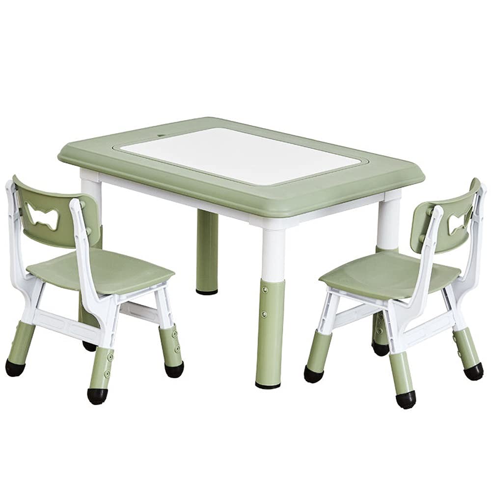 Buy ZHCWT Children's Table And Chair Set Kindergarten Can Be Raised And