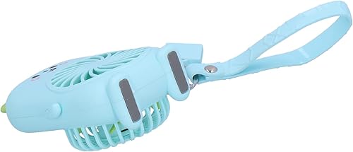 Miniatura 5 de Diyeeni Ventilador de mano plegable de escritorio con batería incorporada recargable para techo de oficina en casa, techo de viaje