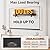 No Stud TV Wall Mount, Studless Drywall TV Mount for 22-55 inch TVs, Low Profile Tv Hanger Max Load 100 lb, No Drill, No Anchors, Easy Install with All Hardware Included