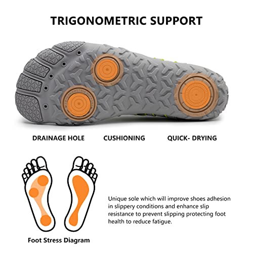 Water Shoes Mens Womens Aqua Quick-Dry Barefoot Athletic Sport Shoes for Outdoor Surfing Kayaking Walking Hiking3