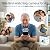 Smart Bird Feeder with Camera Solar Powered, 2.5K HD Birdwatching Camera with Free AI Bird Identification, Instant Notifications & Auto Video Capture, Brown