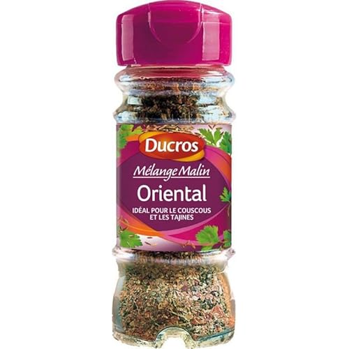 Ducros Mélange Malin Oriental Idéal pour le Couscous et les Tajines 32g (lot de
