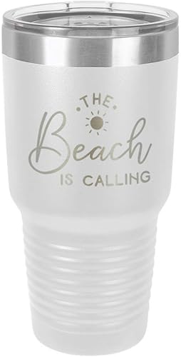 La playa es caliente, vaso de 76 ml con paja y tapa superior deslizante de acero inoxidable taza de viaje de acero inoxidable para comparar con Yeti