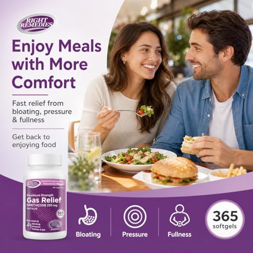 Right Remedies Maximum Strength Gas Relief Softgels