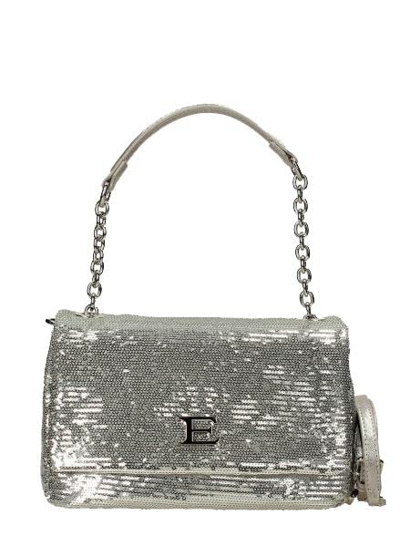  Ermanno Scervino borsa a tracolla in eco-pelle ricoperta di paillettes