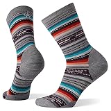 Smartwool Everyday Margarita Crew Socken Damen grau/bunt Schuhgröße S | EU 34-37 2022