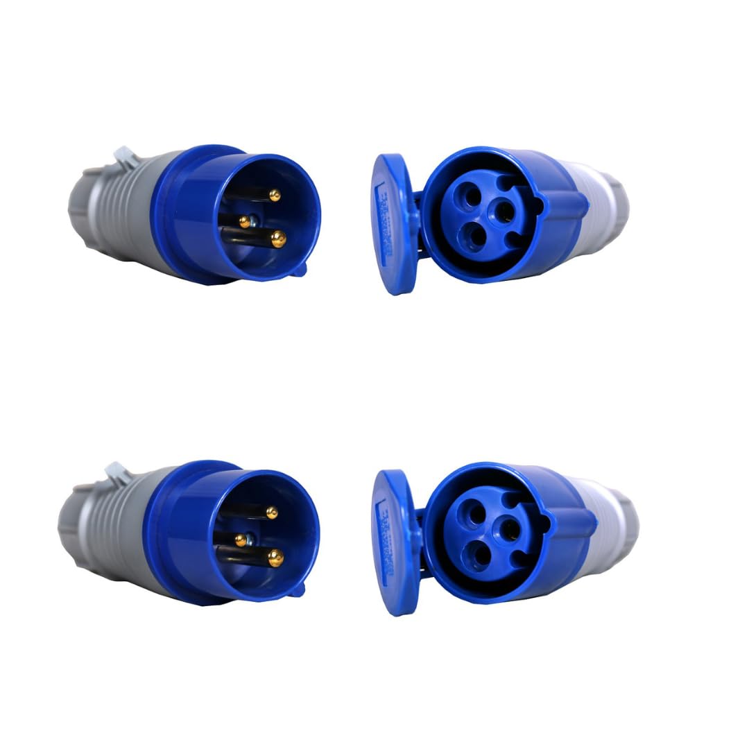 IEC60309-2 32A 3pin 220V-250V 50/60Hz 3P 6h IP44 CE Industrial Plug And Socket Wire Connector (2)
