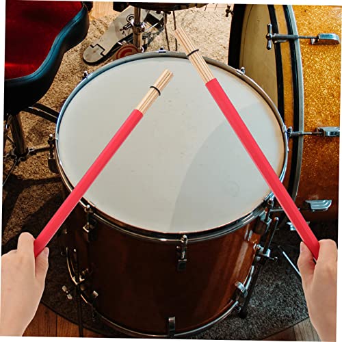 Set profesional de 19 baquetas de bambú para percusión miniatura 4