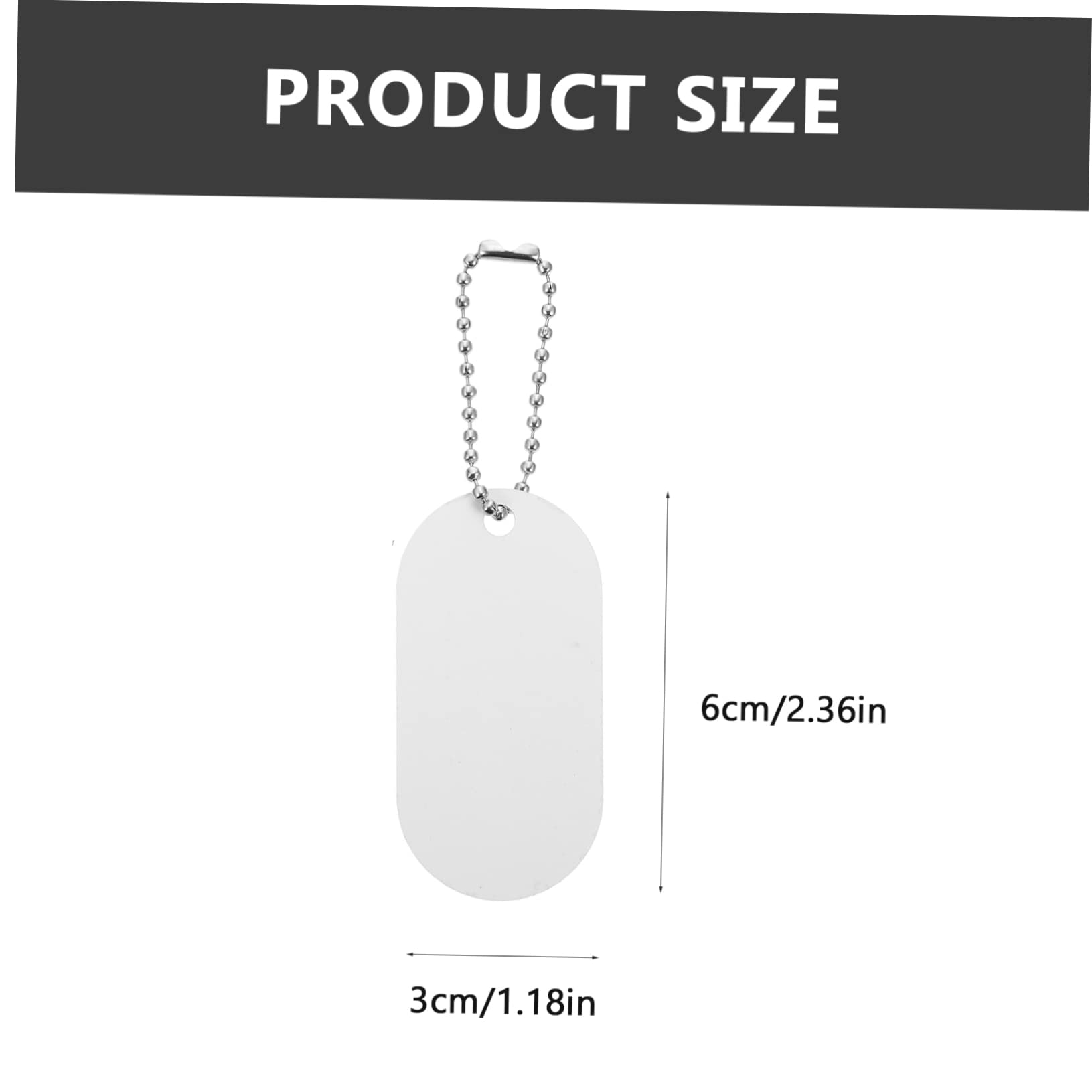 INOOMP 40pezzi Medaglietta Identificativa Per Animali Domestici Design Bifacciale Per Personalizzazione e Contatti Accessorio Pratico Per Cani Gatti e Piccoli Animali