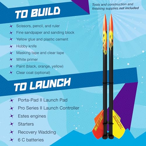 Estes 7287 Sidekick Rocket-Building Kit, Advanced Flying-Rocket-Model Kit for Ages 10+ - Image 4