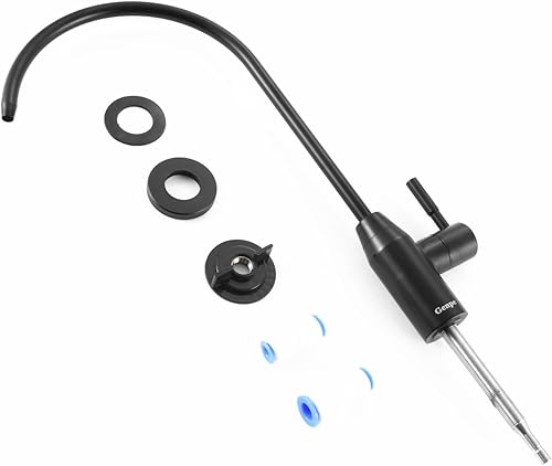 Miniatura 6 de Osmosis inversa Filtro de agua potable Grifo de barra Fregadero Filtrado Grifo de cocina (negro)