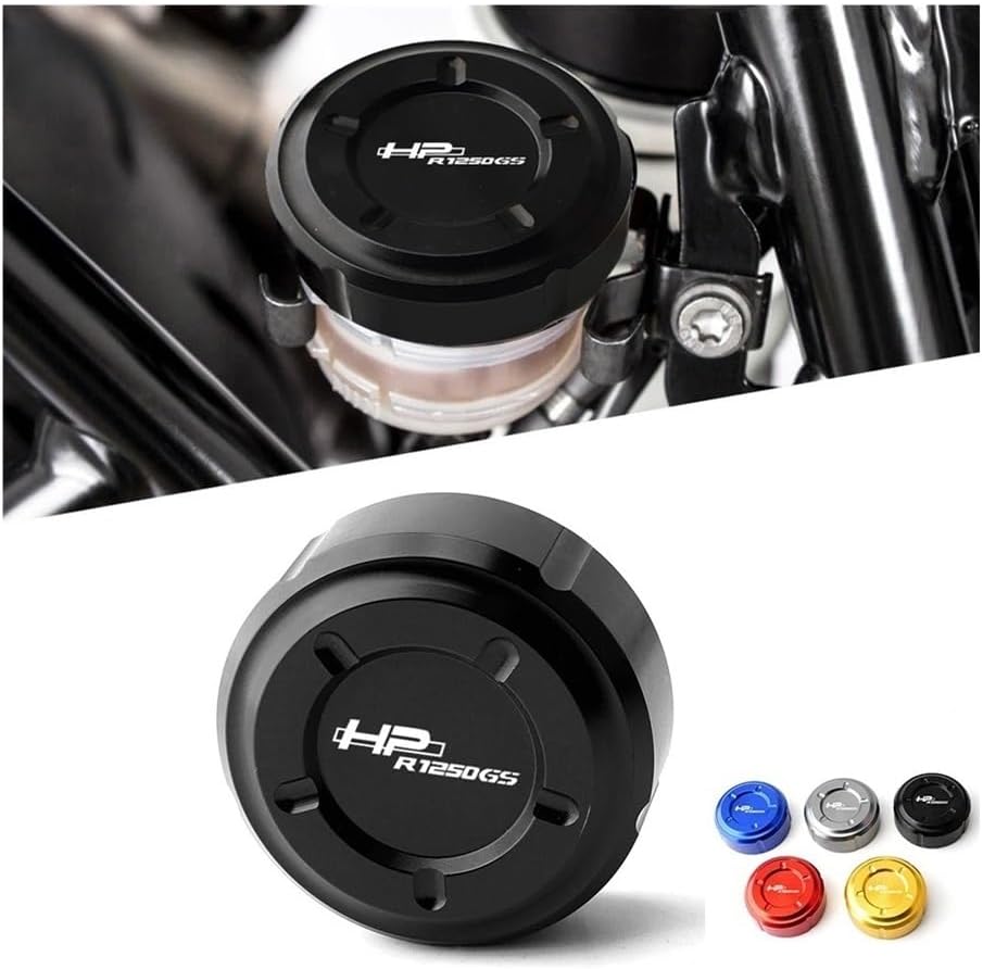 Fluid Reservoir Cap for Adventure HP R1250GS R1250 GS ADV Motorcycle Accessories CNC Rear Brake Fluid Reservoir Cover Cap