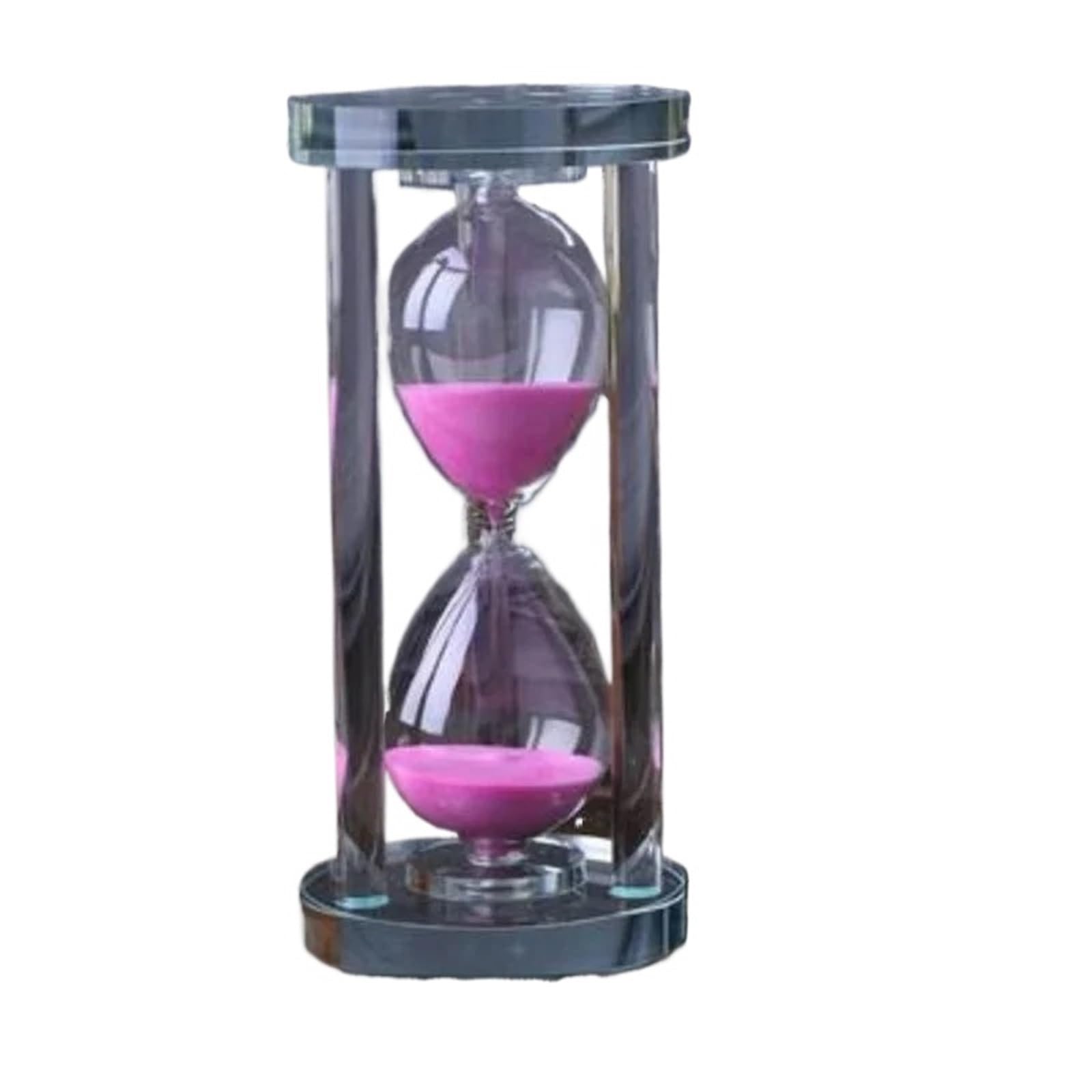 MRKU Reloj de Arena Moderno para Cocina, Escuela, Reloj de Arena de Cristal, Reloj de Arena para té, decoración del hogar