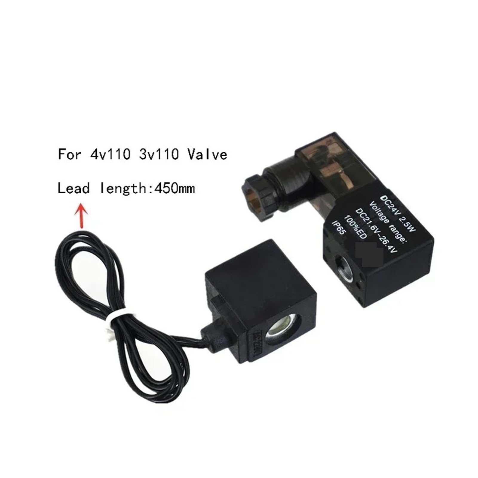 Válvula Solenoide 3V110-06 12V 1/8 "válvula de Control de Aire neumática de 3 vías válvula magnética eléctrica Cuerpo de Aluminio(Led w 8mm Fitting,AC220V)