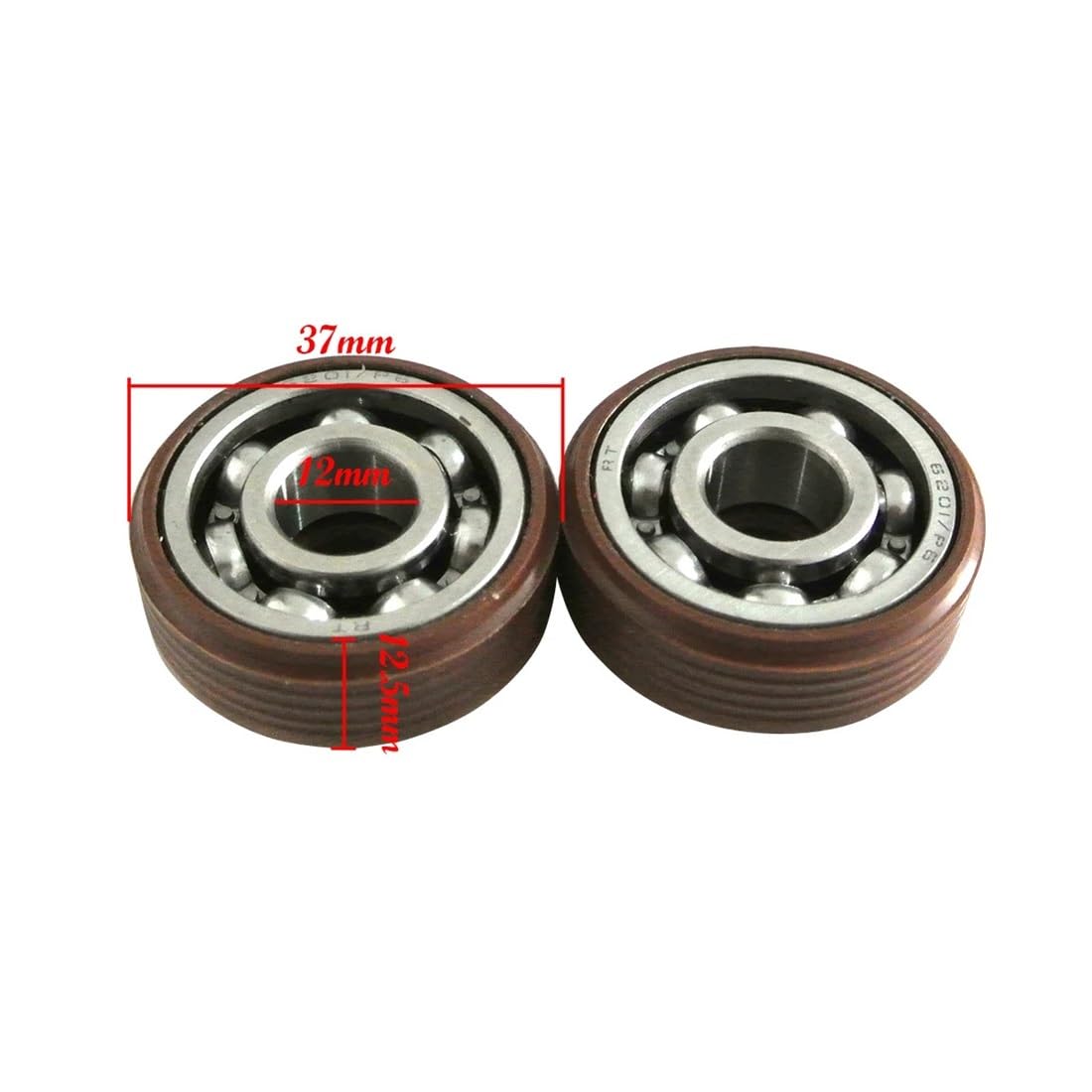 Kit de retenes de Aceite y rodamientos de Bolas del cigüeñal for motosierras y Herramientas de jardín 235E, 236E y 240E. Pieza de Repuesto OEM 580302601(Crankshaft Kit)