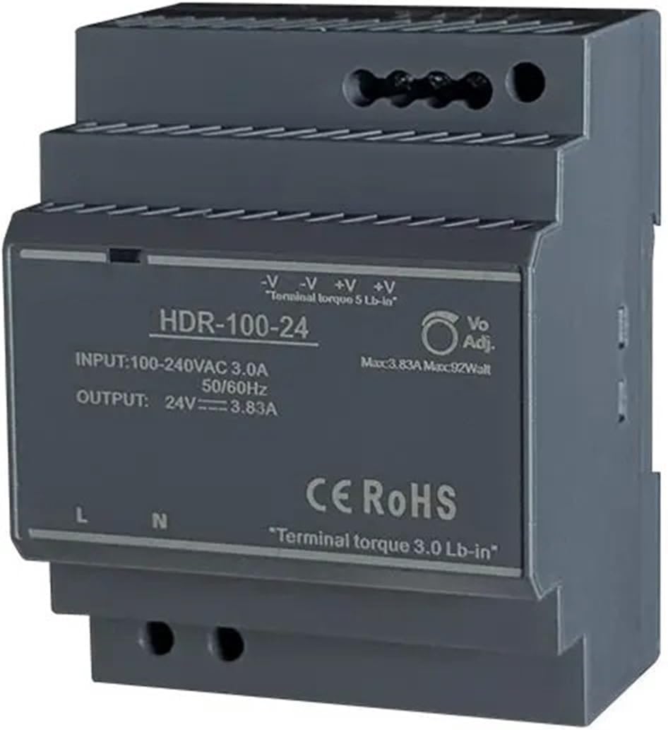 15W 30W 60W 100W 150W Ultrathin Switching Power Supply 5V 15V 12V 24V HDR DIN Rail Mounting Transformer(HDR-150-24V)