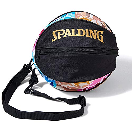 SPALDING(スポルディング) バスケットボール ボールバッグ ボーラーカモ 49-001BLC バスケ バスケット, ブラック