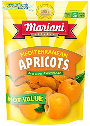 Mariani Mediterranean Apricots 16oz Pack of 10