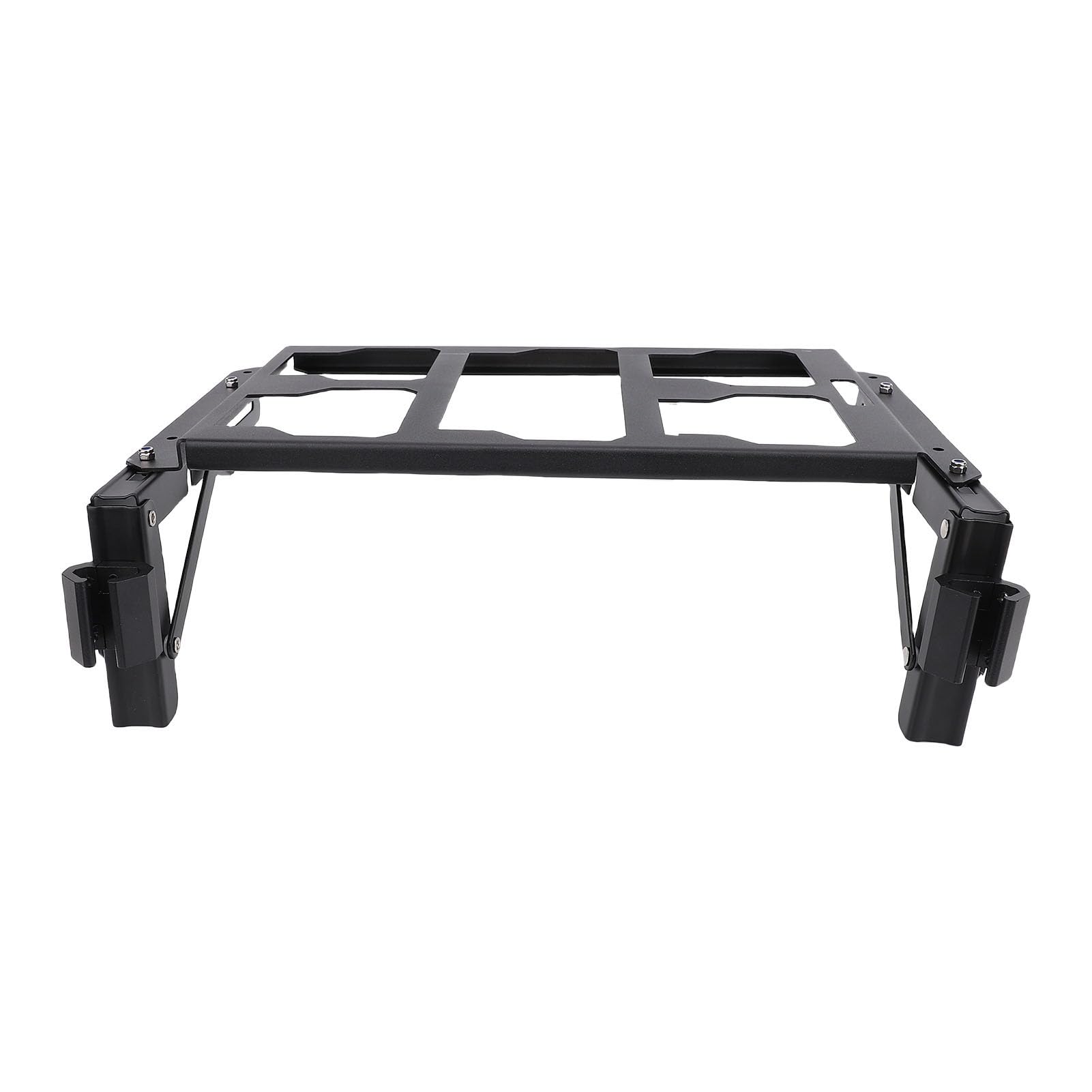Hyuduo Caja de Herramientas Plegable de Aluminio con Soporte Lateral y Organización para Montaje y Almacenamiento de Herramientas