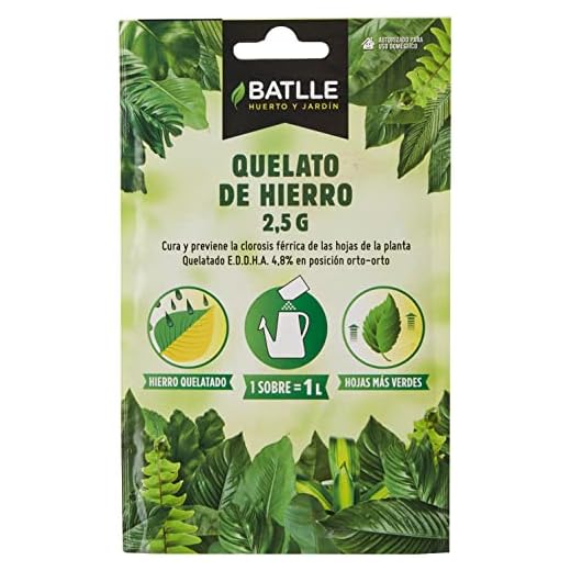 Fert. Quelato de Hierro Sobre para 1L