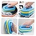 Ipetboom Cleaning Brush 4pcs Kitchen Dish Brush Dish Sponge Handle Kitchen Cleaning Sponge