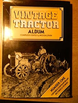 Hardcover Vintage Tractor Album Book