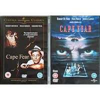 CAPE FEAR 1-2 COMPLETE COLLECTION / 1. CAPE FEAR (ORIGINAL CLASSIC) / 2. CAPE FEAR (MARTIN SCORSESE REMAKE) = ULTIMATE 2x DVD UK SET