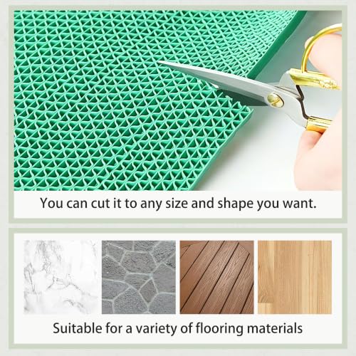 Alfombra de PVC para Baño y Piscina con Drenaje Rápido 7