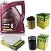 Produktbild QR-PARTS 69108745 Filter Set Inspektionspaket 5 Liter MANNOL Motoröl Energy Combi LL 5W-30 API SN/CF MANN-FILTER Luftfilter Innenraumfilter Ölfilter