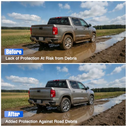 Image of Nilight Mud Flaps for Chevrolet Silverado 1500 2500HD 3500HD 2014-2018