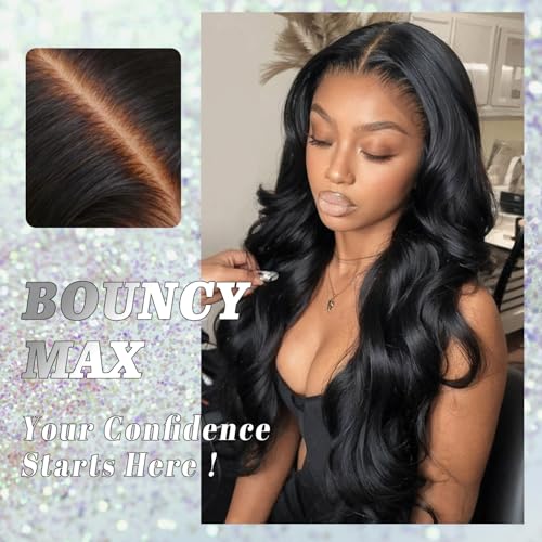 NESMON HD Lace Wig – 28 Inch Body Wave Hair