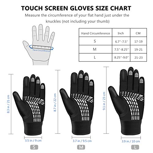 BESPORTBLE Luvas Esportivas Com Tela Sensível Ao Toque Luvas Antiderrapantes Respiráveis â€‹â€‹De De