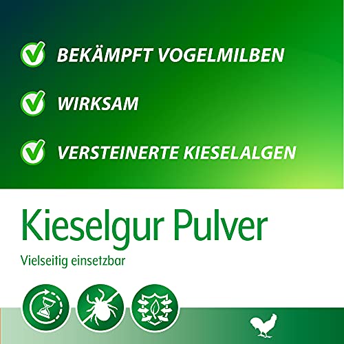 Röhnfried Kieselgur Pulver 600 g I bekämpft kriechende Insekten wie rote Vogelmilbe I Naturprodukt I Langzeitwirkung – Bild 3
