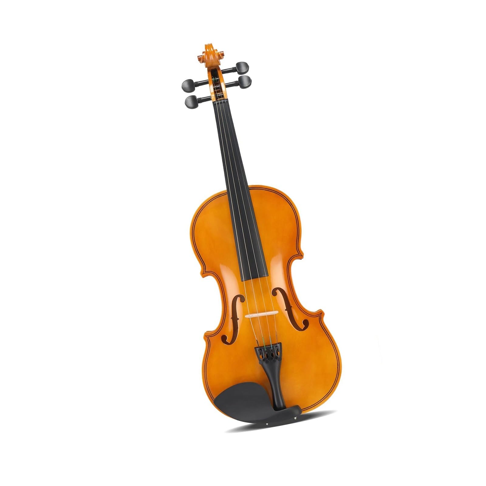 Ensemble De Violon 4/4 Pleine Grandeur Adapté Aux Débutants Adultes Comprenant Un Étui Rigide. Violons Acoustiques