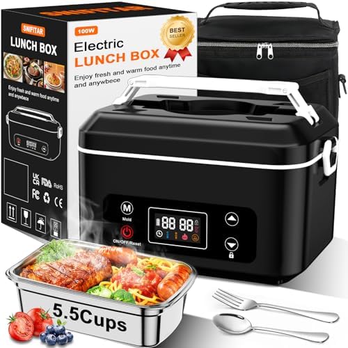 Heated Lunch Box,Electric Lunch Box,Pro 24000mah,Lunch Box Batter...