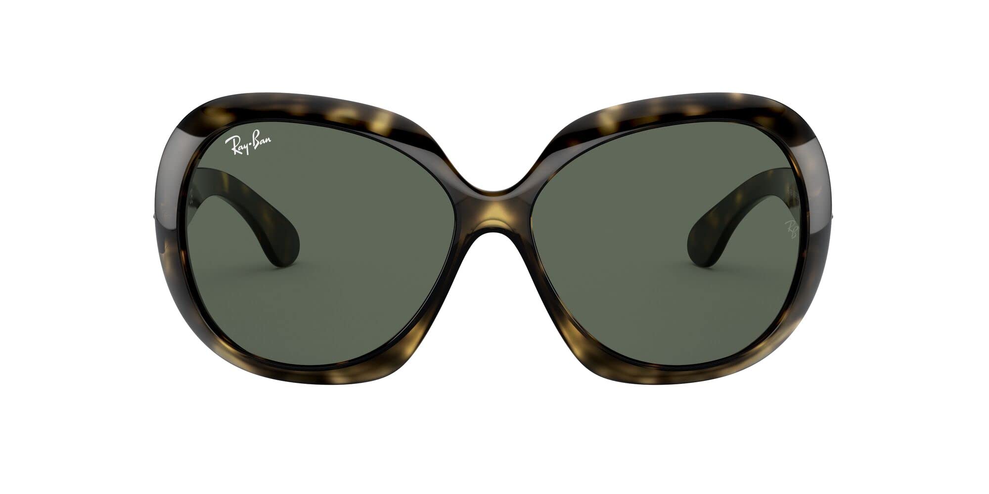 Ray-Ban Lunettes de Soleil JACKIE OHH II RB 4098 Transparent Tortoise/Grey Green 60/14/135 femme