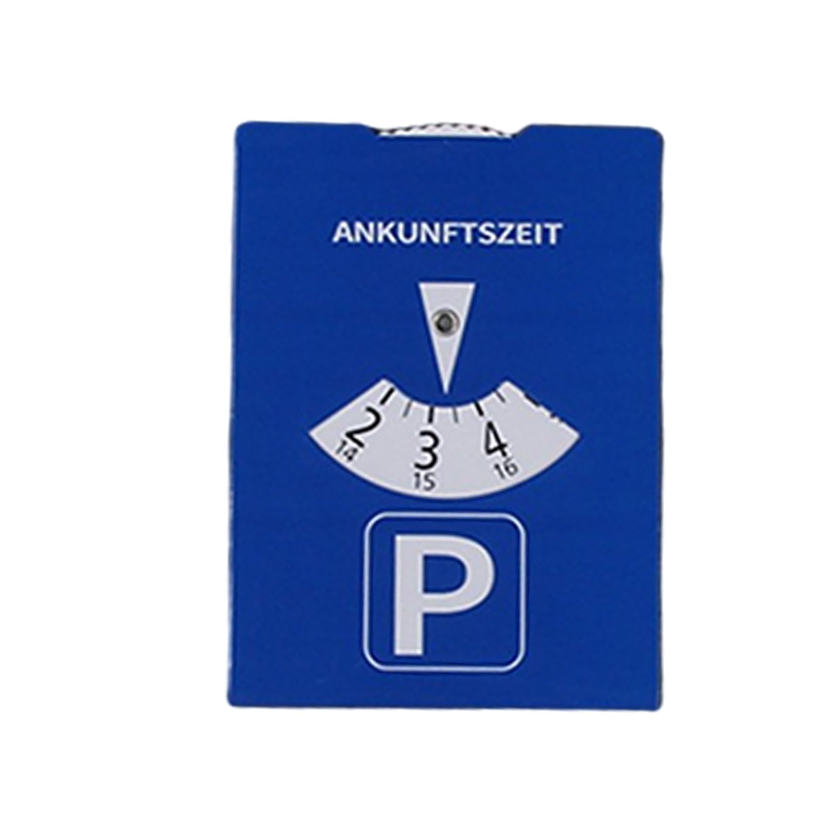 1/2 discos de estacionamiento para gestión segura del tiempo de aparcamiento en zonas europeas sellos de tiempo de construcción de papel