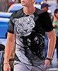 Men's Black White Tiger T-Shirt 3D Print T-Shirt Men Funny Graphic Tee Men(Black White Tiger-XL), White, X-Large #4
