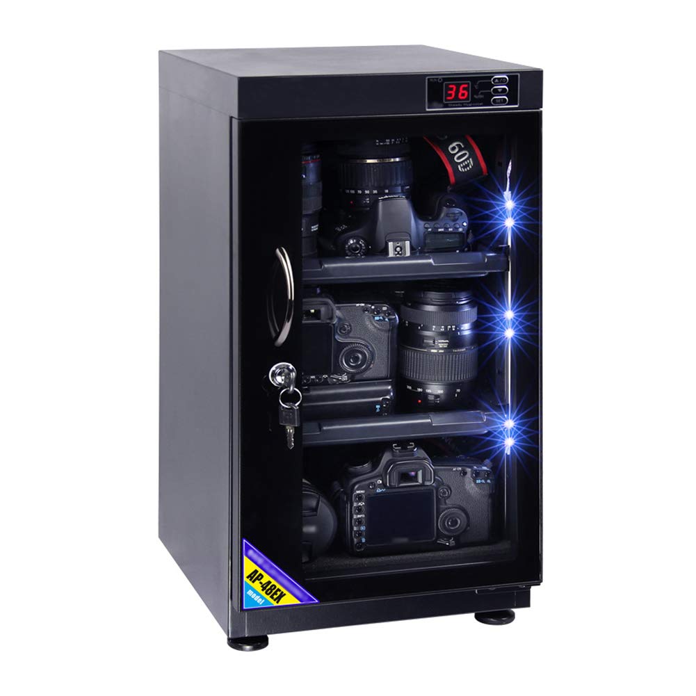 Caméra de déshumidification LED 50L pour matériel électronique