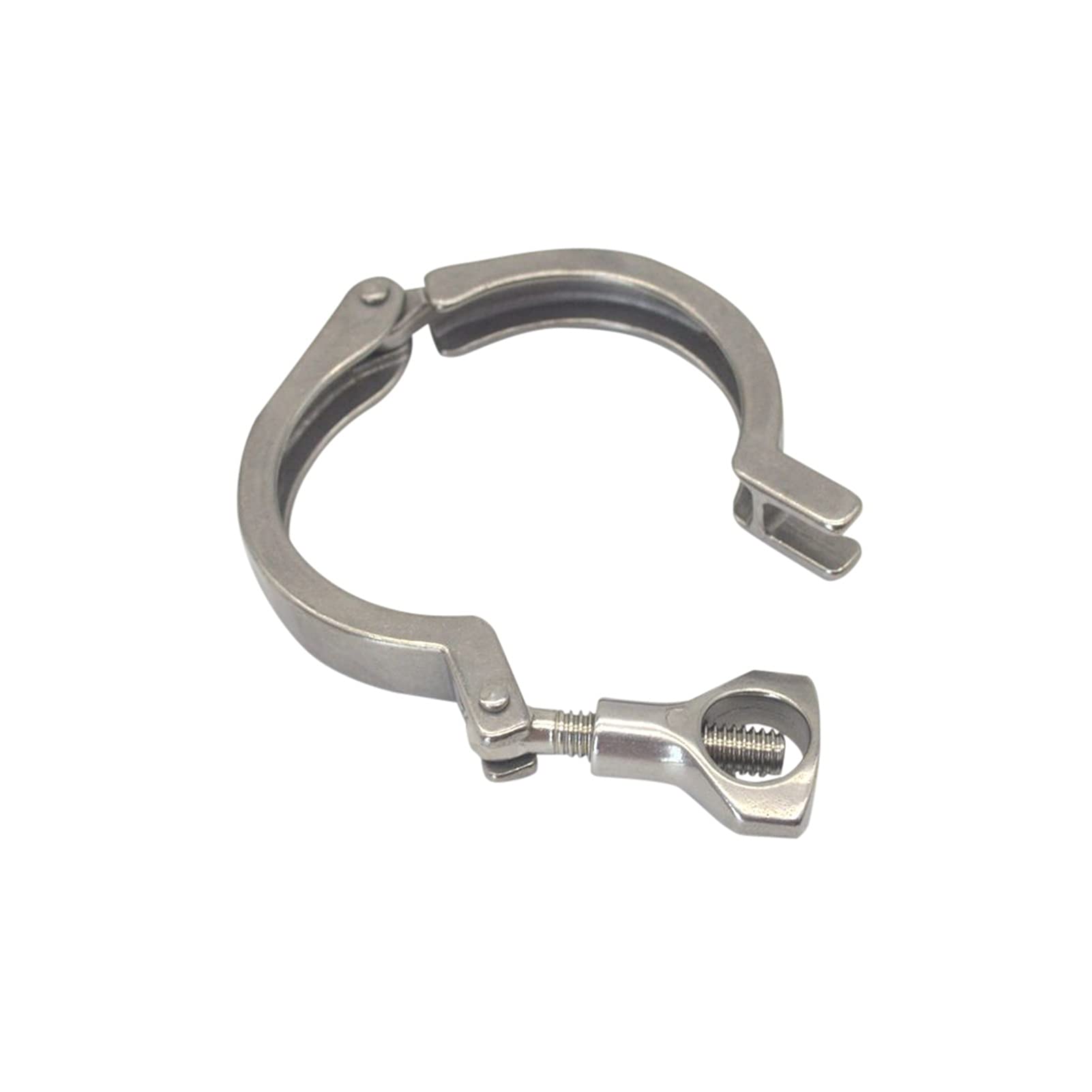YANGQI yaoqijie 1"- 8" Pulgadas de Acero Inoxidable de Acero Inoxidable Tri férula trébol SS 304 Ajuste for la Brida del Tubo con Junta de Silicona Lasting (Color : 1 PC, Size : K-268mm)