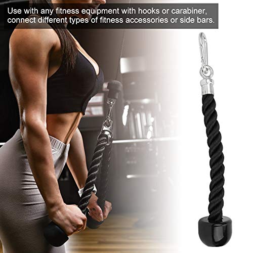 VGEBY Fitness triceps touw fitnessapparatuur triceps touw spier biceps krachttraining pull-down enkel touw - Image 6