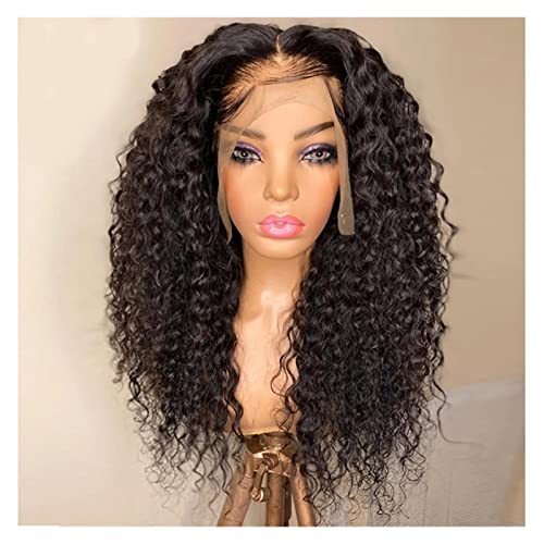 Perruque bouclée lace front noire pour sublimer votre coiffure quotidienne