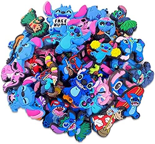 HUAXUES 25 PCS Shoes Charms for Girls Cute Charms Pack Shoe Decoration Pins Cartoon Charms for Bracelet Wristband Accessories Party Gift for Kids Boys (25PCS)