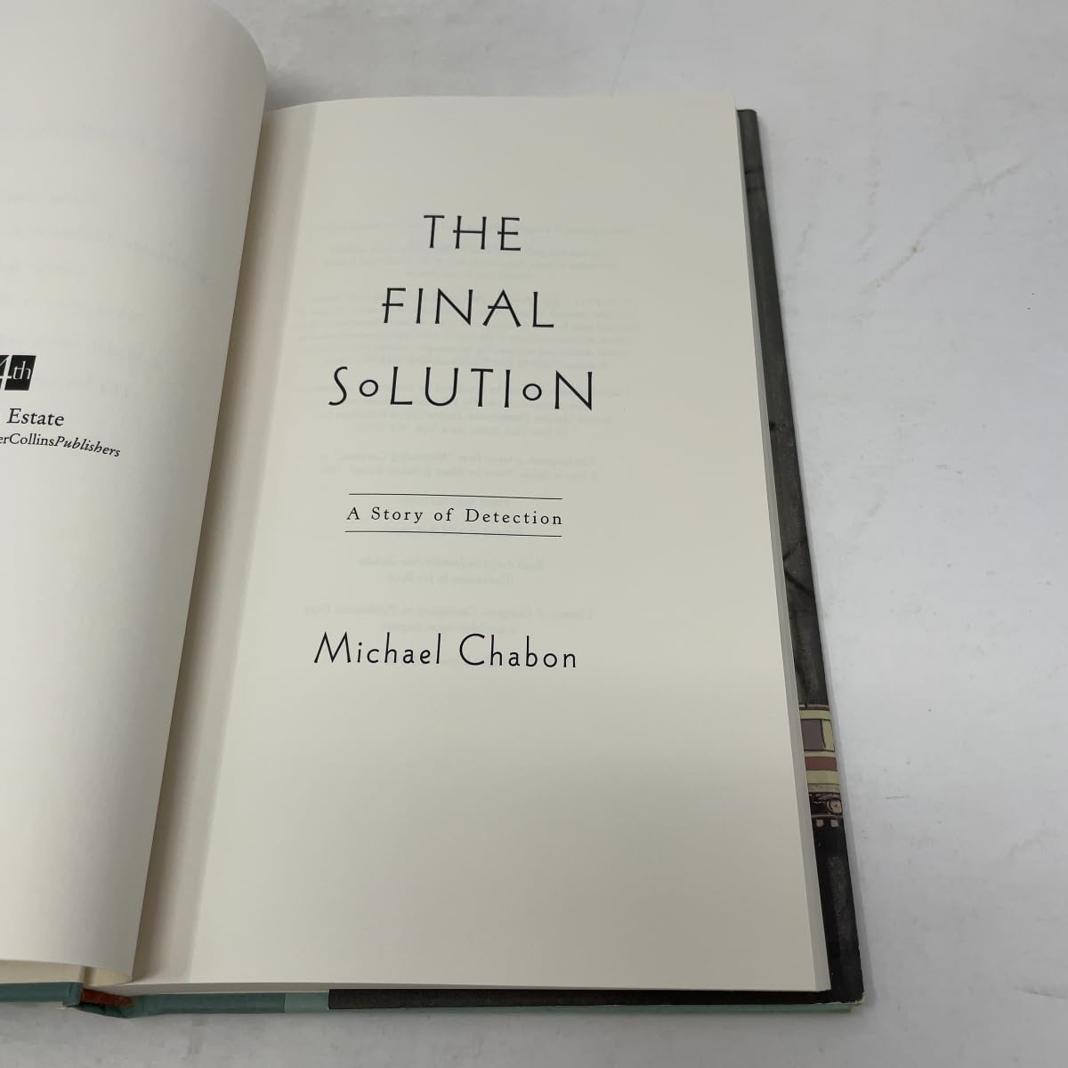 The Final Solution: A Story of Detection
