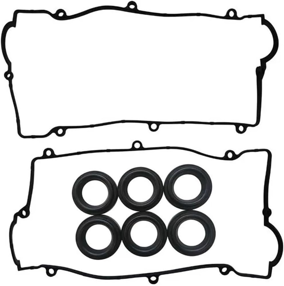 Compatible with 2.7 V6 G6BA G6BA-Y G6BA-G Engine Rocker Cover Gasket Oil Seal 22443-23001(Spark Plug Gasket)