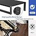 Audmore Wall Mounted Clothes Rack with Top Shelf, 46.5'' Industrial Clothing Rack Heavy Duty, Metal Shelf with Hanging Rod, Garment Rack Laundry Room Shelves, Space Saving
